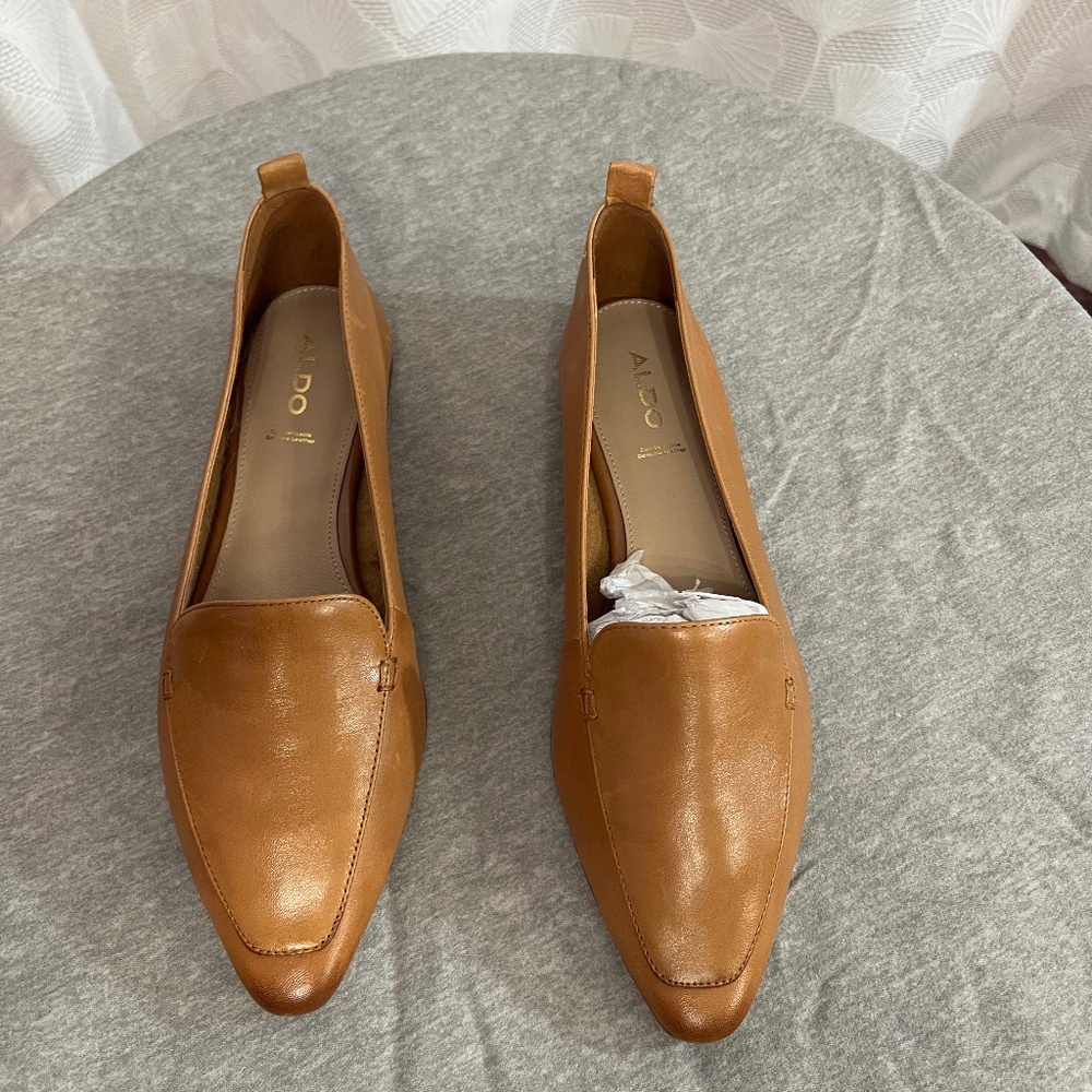 Aldo TanLeather Orsoniflex Flats